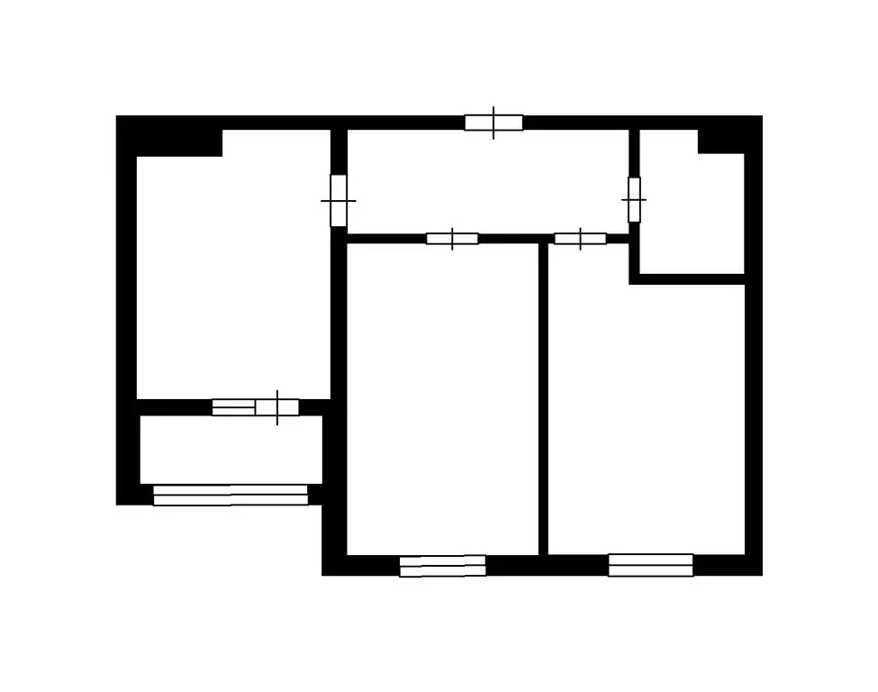 2-комнатная квартира: Балтийск, Садовая улица, 34 (65.91 м) - Фото 0