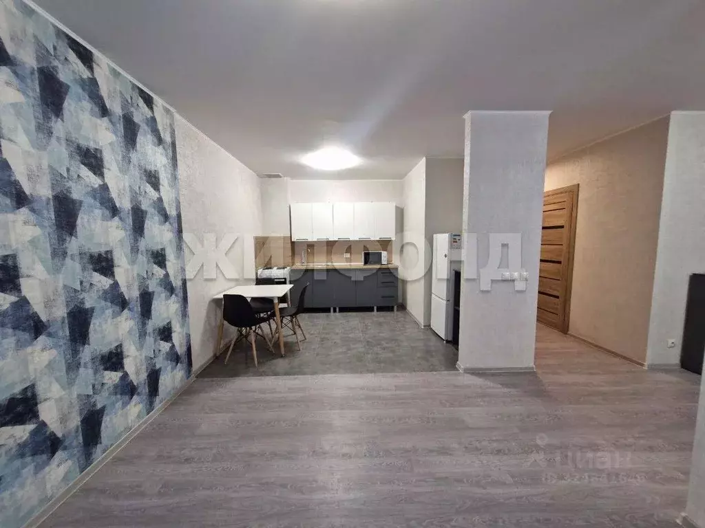 1-к кв. Новосибирская область, Новосибирск ул. Владимира Заровного, 24 ... - Фото 1