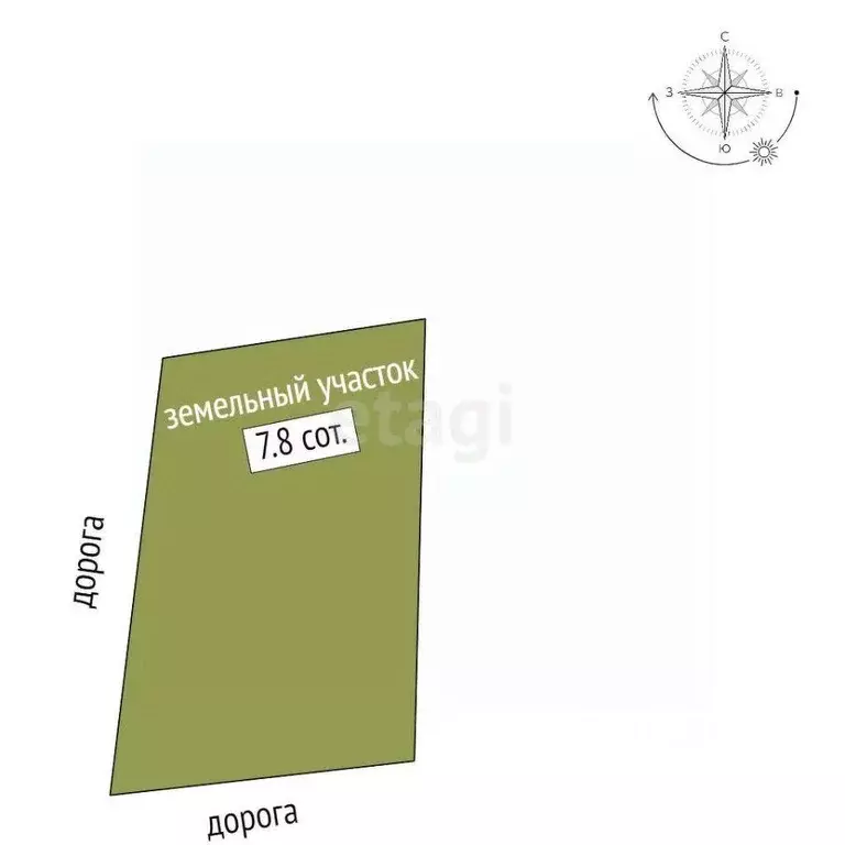 Участок, 8 сот., 0 - Фото 1