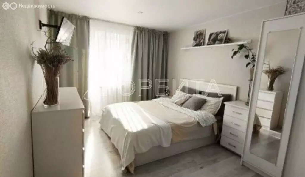 2-комнатная квартира: Тюмень, Курская улица, 2 (53 м) - Фото 1