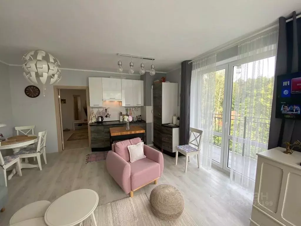 2-к кв. Калининградская область, Светлогорск Сибирский пер., 4 (62.5 ... - Фото 1