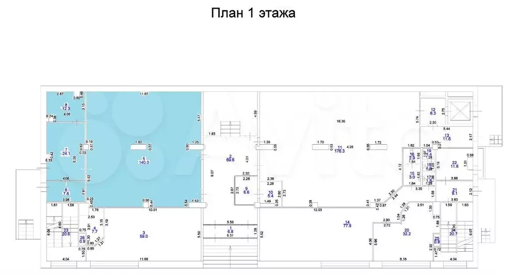 Тольятти, Фрунзе 6В Офис, 181 м - Фото 0