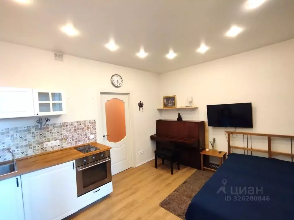 Студия Ленинградская область, Мурино Всеволожский район, бул. ... - Фото 1