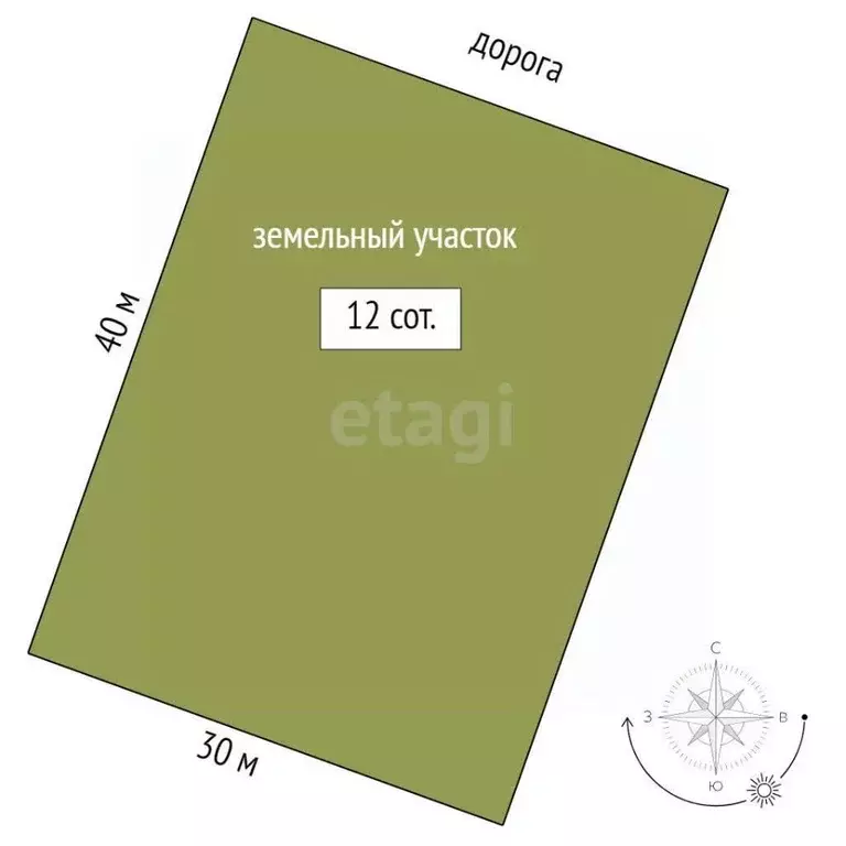 Участок в Тюменская область, Тюменский муниципальный округ, с. ... - Фото 2