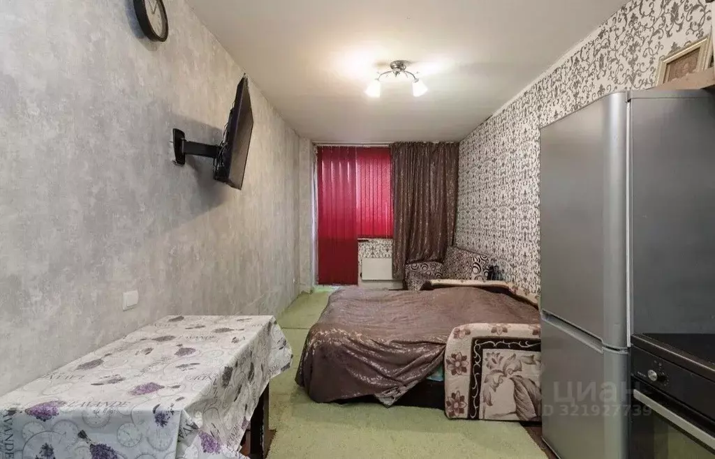 Студия Новосибирская область, Новосибирск ул. Есенина, 12/2 (26.8 м) - Фото 1