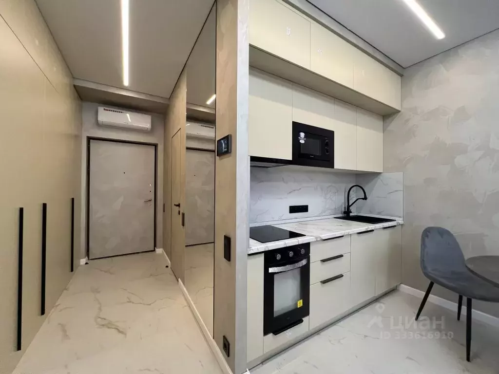 Студия Москва Новоостаповская ул., 20 (30.0 м) - Фото 1