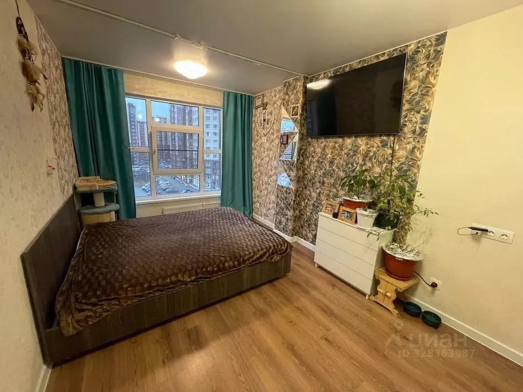 Студия Ленинградская область, Мурино Всеволожский район, ул. Шоссе в ... - Фото 1