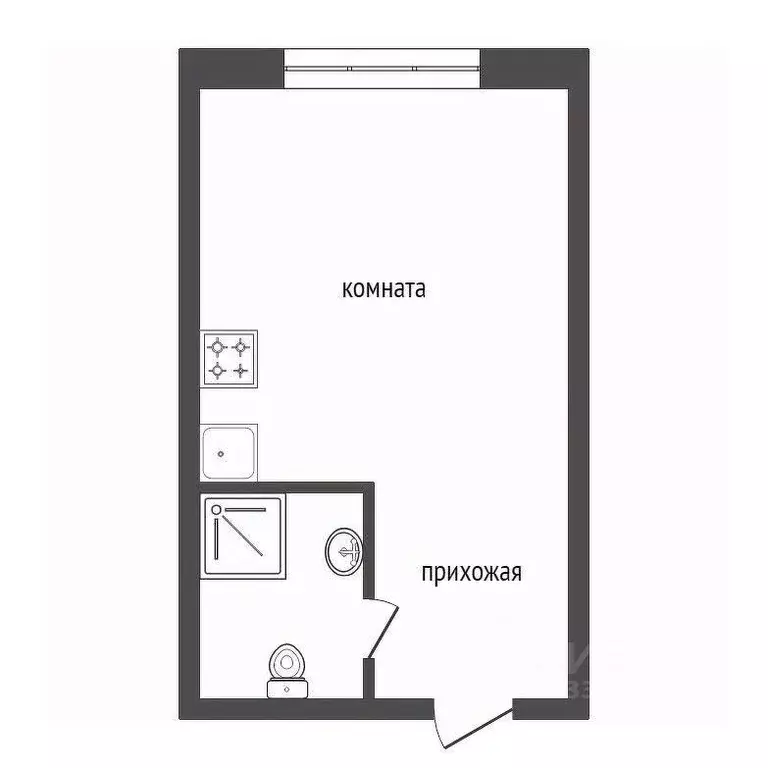 Студия Красноярский край, Красноярск Северо-Енисейская ул., 48а (12.0 ... - Фото 1