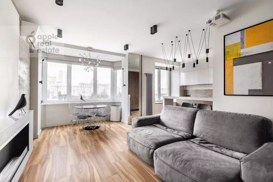 2-к кв. Москва Ростовская наб., 1 (50.0 м) - Фото 0