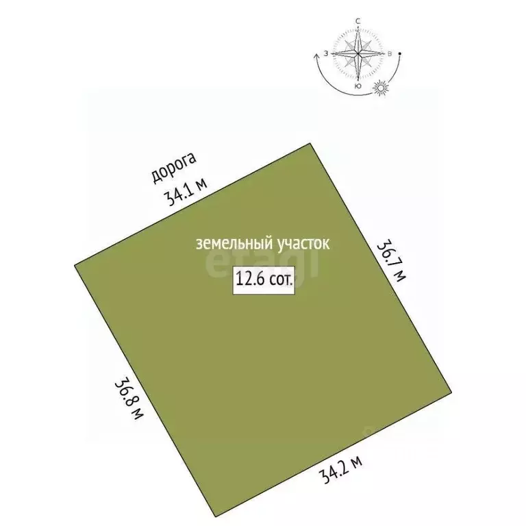 Участок в Вологодская область, Белозерский муниципальный округ, с. ... - Фото 2