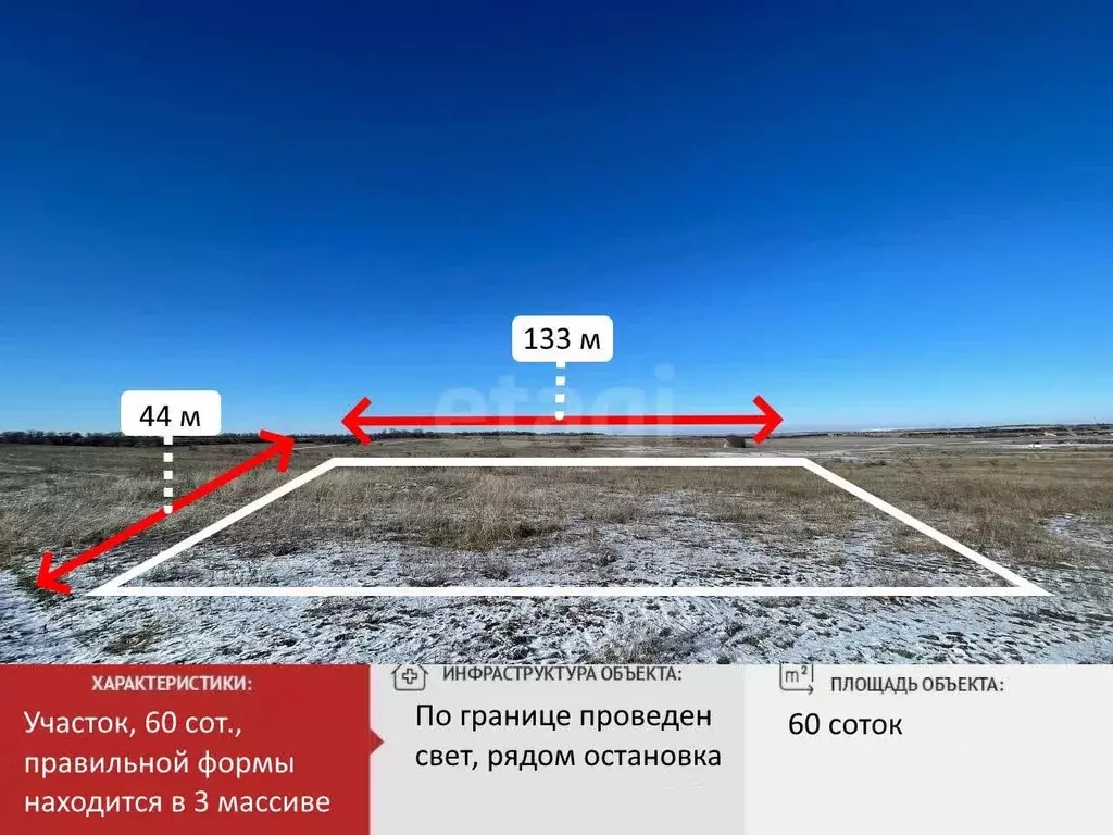 Участок в Крым, Симферопольский район, с. Урожайное  (60.0 сот.) - Фото 2