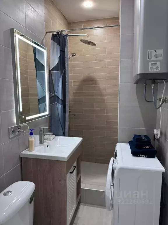 Студия Краснодарский край, Сочи Миндальная ул., 20/10 (30.0 м) - Фото 2