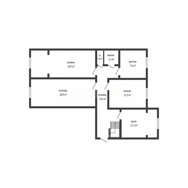 4-к кв. Дагестан, Махачкала ул. Каримова, 12к1 (134.0 м) - Фото 2