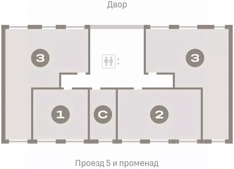 3-к кв. Свердловская область, Екатеринбург Брусника в Академическом ... - Фото 1