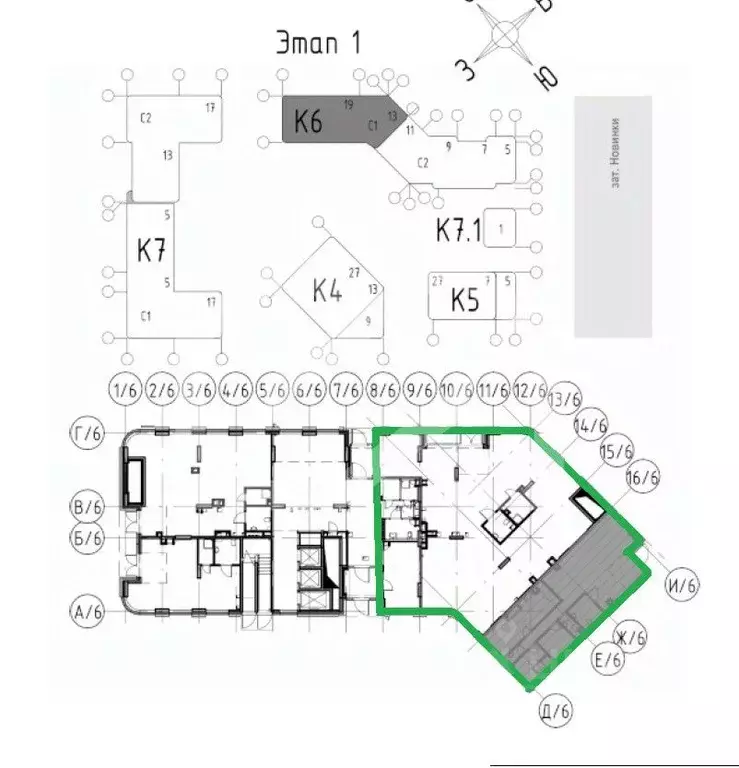 Помещение свободного назначения в Москва наб. Марка Шагала, 15к2 (297 ... - Фото 2