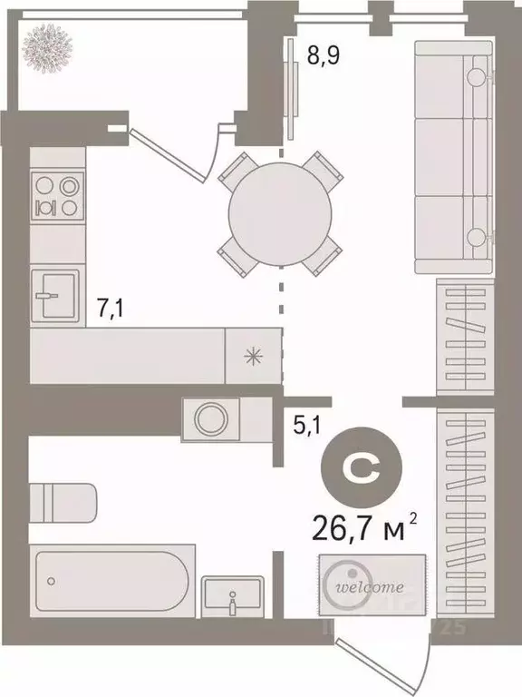 Студия Свердловская область, Екатеринбург ул. Академика Парина, 40 ... - Фото 2