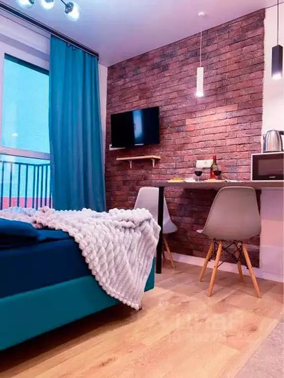 Студия Калужская область, Обнинск ул. Курчатова, 25/1 (20.0 м) - Фото 2