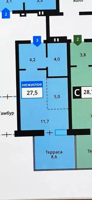 Помещение свободного назначения в Московская область, Красногорск ... - Фото 0