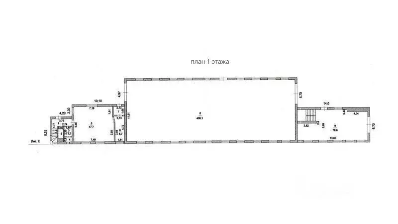 Помещение свободного назначения (1913 м) - Фото 2