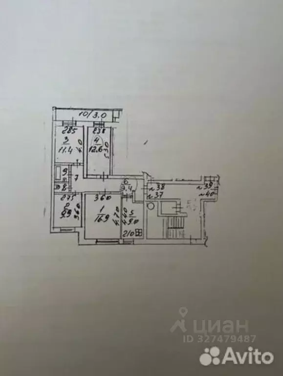 4-к кв. Московская область, Домодедово Центральный мкр, ул. 25 лет ... - Фото 1