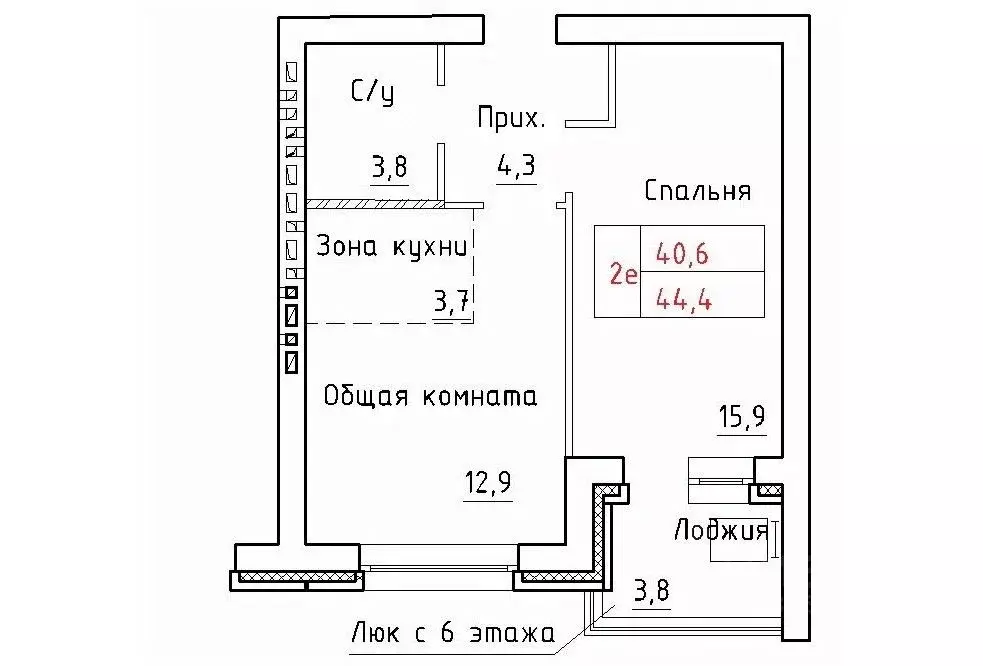 2-к кв. Новосибирская область, Новосибирский район, Мичуринский ... - Фото 1