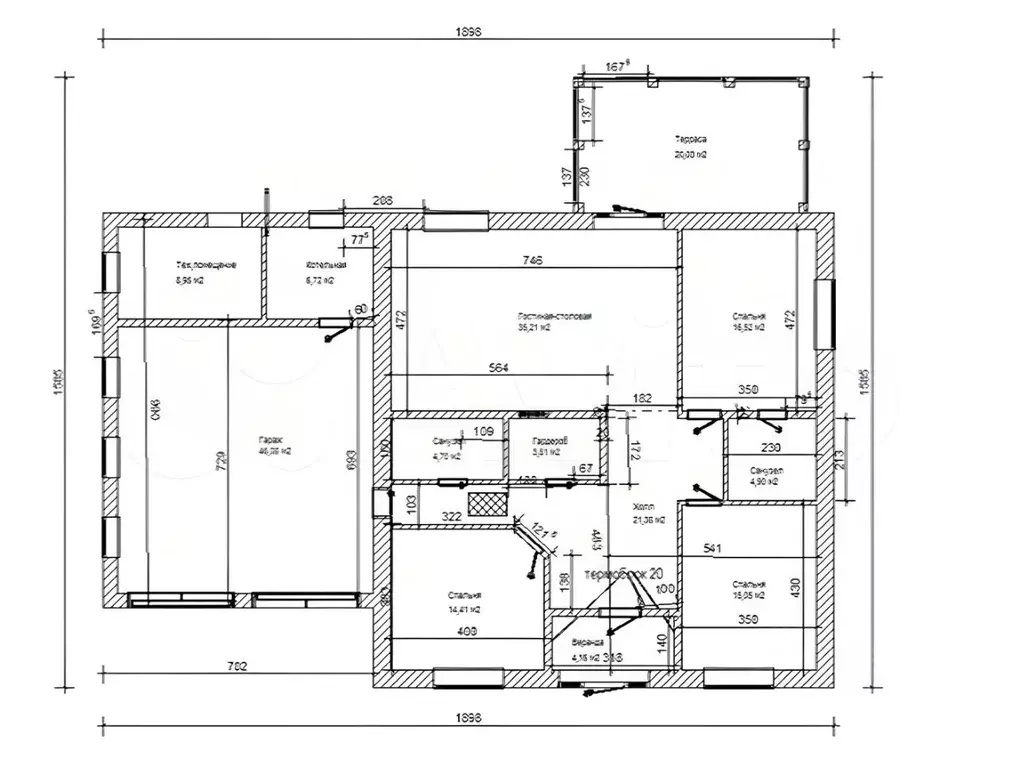 Коттедж в Марий Эл, Медведевский район, Знаменское с/пос, пос. ... - Фото 1