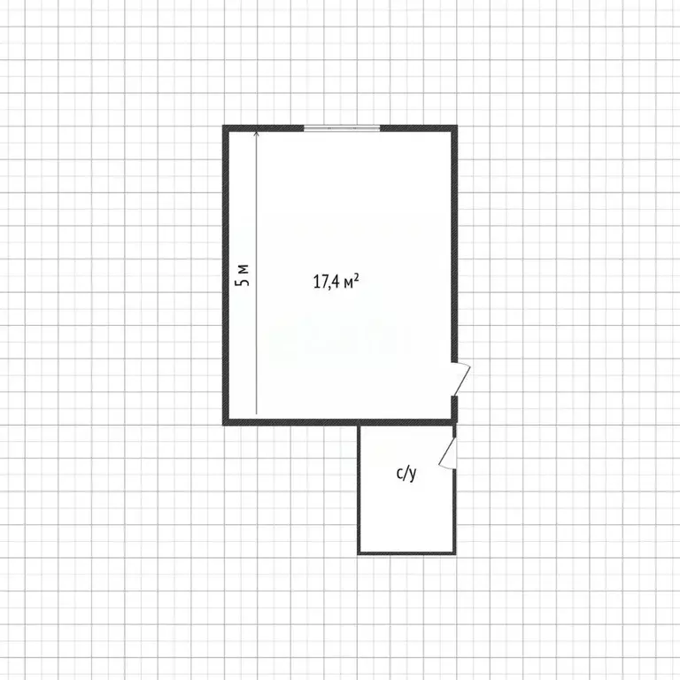 Комната Адыгея, Майкоп ул. Димитрова, 16 (17.4 м) - Фото 2