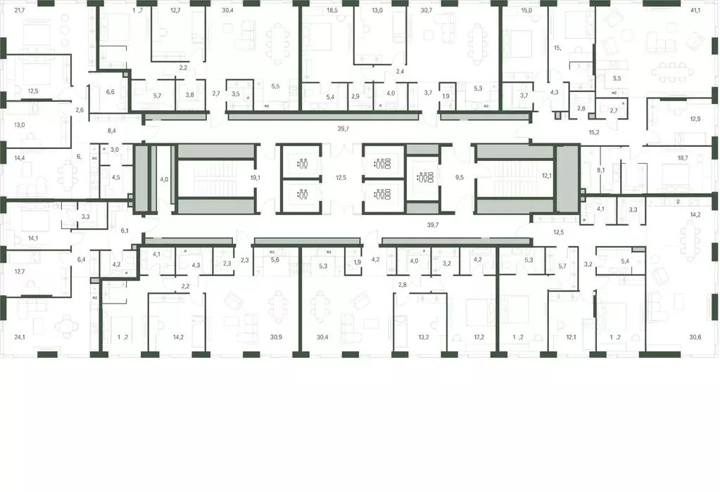 2-к кв. Москва Моментс жилой комплекс, к2.1 (87.8 м) - Фото 1