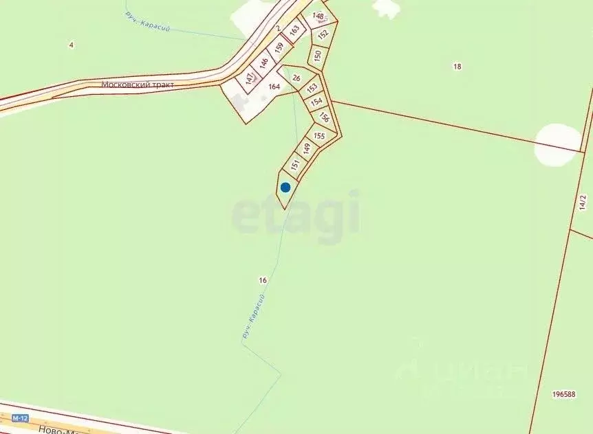 Участок в Свердловская область, Екатеринбург ВИЗ жилрайон,  (18.84 ... - Фото 2