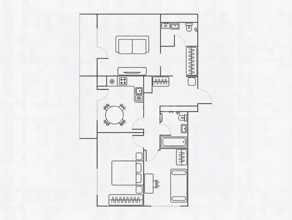3-к кв. Липецкая область, Липецк ул. М.И. Неделина, 4Д (67.0 м) - Фото 2