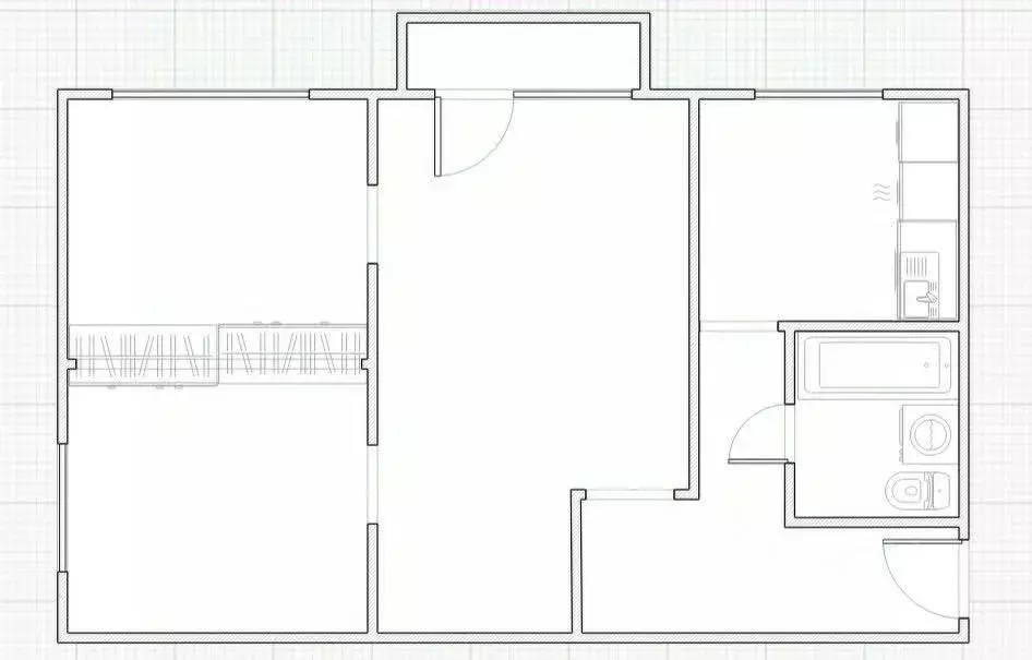 3-к кв. Сахалинская область, Южно-Сахалинск ул. Чехова, 72 (46.5 м) - Фото 2