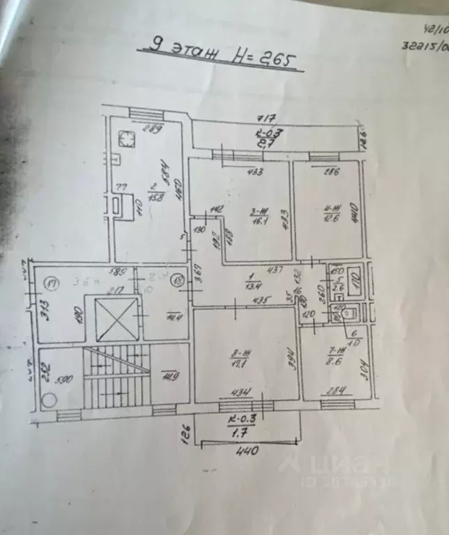 4-к кв. Калининградская область, Калининград ул. Еловая Аллея, 65 ... - Фото 2