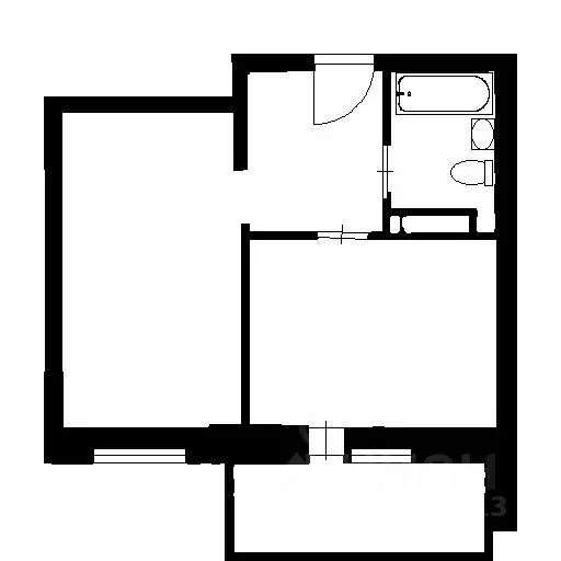 1-к кв. Новосибирская область, Новосибирск ул. Николая Островского, 60 ... - Фото 2