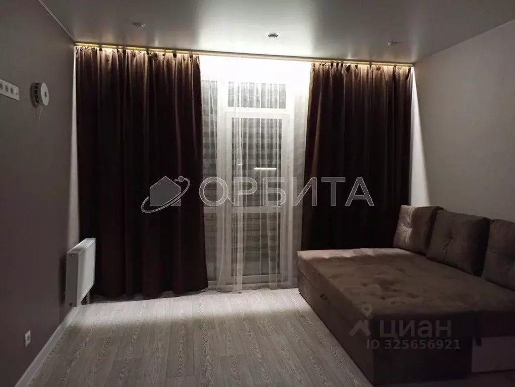 Студия Тюменская область, Тюмень ул. 2-я Луговая, 22к3 (26.9 м) - Фото 1