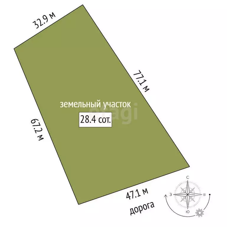 Участок в Заводоуковск, Пригородная улица (25 м) - Фото 1