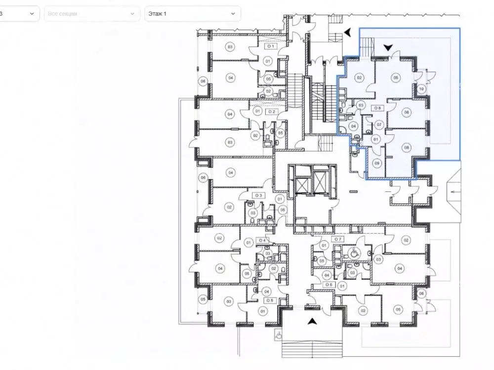 Помещение свободного назначения в Москва Краснобогатырская ул., 40 (95 ... - Фото 2