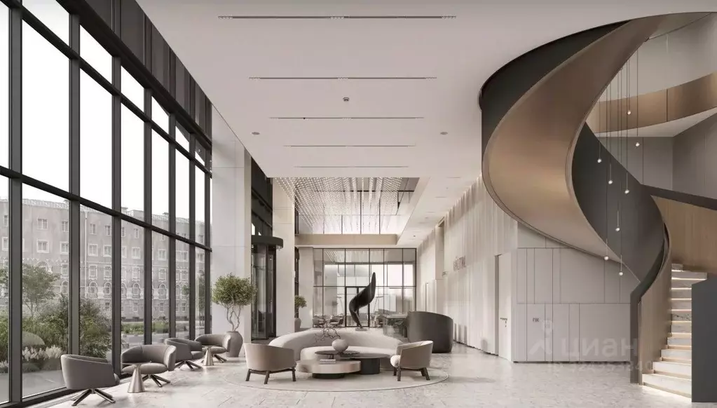 Помещение свободного назначения в Москва ул. Грузинский Вал, 3 (35186 ... - Фото 1