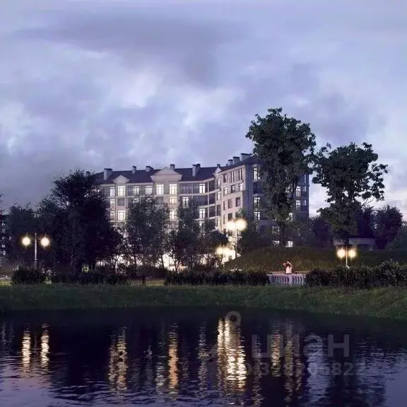 1-к кв. Калининградская область, Калининград Азовская ул., 2 (41.9 м) - Фото 1