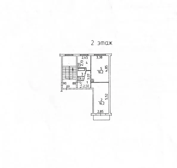 2-к кв. Пермский край, Березники ул. Мира, 41 (46.0 м) - Фото 1