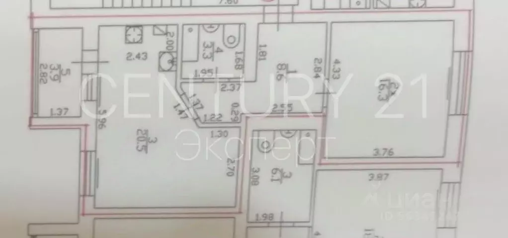1-к кв. Калининградская область, Гурьевский муниципальный округ, пос. ... - Фото 2