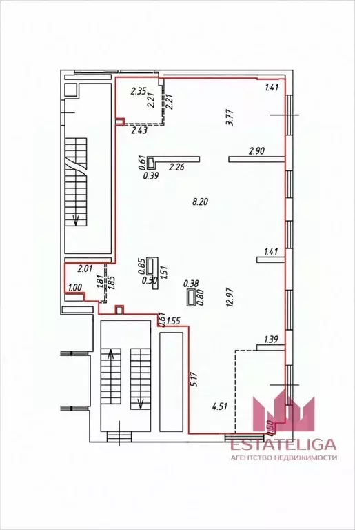 Помещение свободного назначения в Москва Иловайская ул., 4 (120 м) - Фото 2