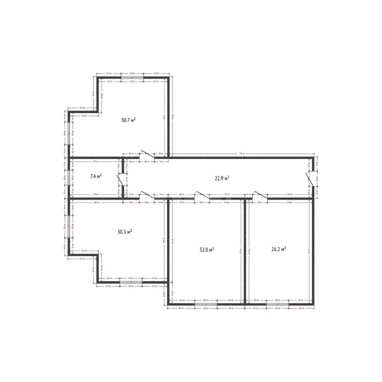 3-к кв. Дагестан, Махачкала ул. Ахмеда Магомедова, 4к1 (151.0 м) - Фото 2