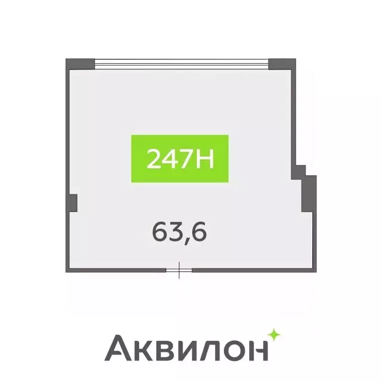 Офис в Санкт-Петербург бул. Головнина, 4 (64 м) - Фото 1
