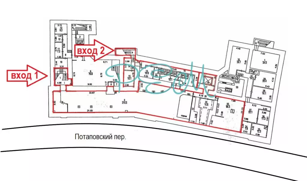 Помещение свободного назначения (423.4 м) - Фото 2
