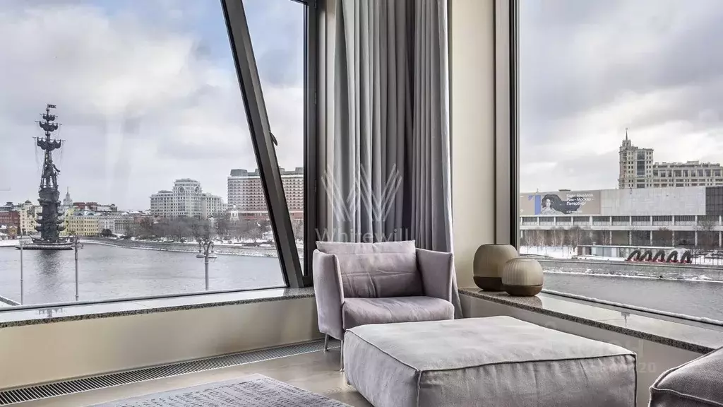 3-к кв. Москва Пречистенская наб., 7 (127.0 м) - Фото 1