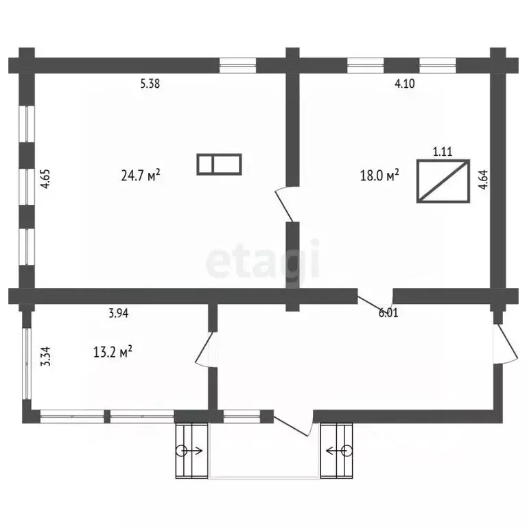 Дом в Владимирская область, Петушинский муниципальный округ, д. ... - Фото 2