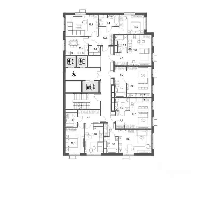 2-к кв. Москва Тагильская ул., 2к1 (59.6 м) - Фото 2