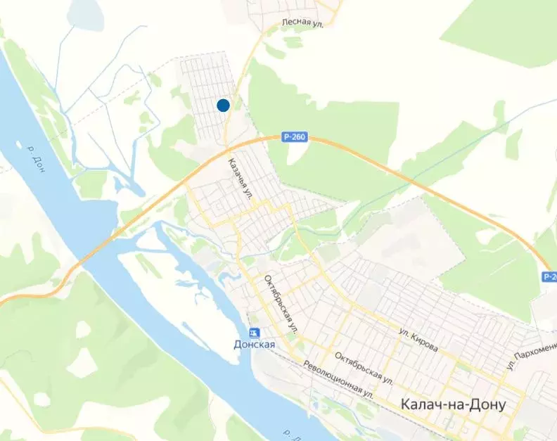 Участок в Волгоградская область, Калач-на-Дону Дон СНТ, ул. Вишневая, ... - Фото 2