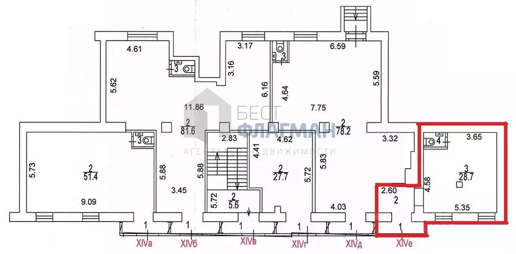 Помещение свободного назначения в Москва Автозаводская ул., 13/1 (40 ... - Фото 2