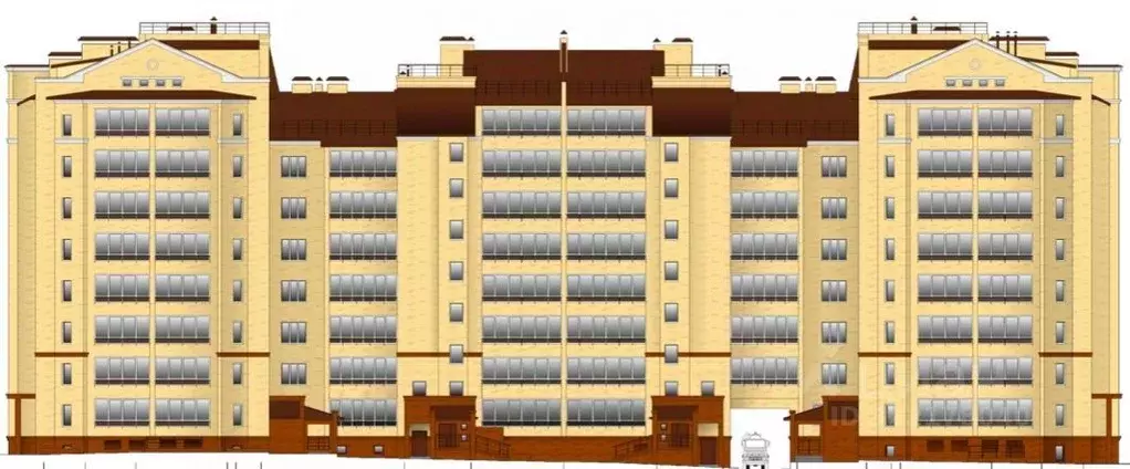 2-к кв. Омская область, Омск Старгород мкр, ул. Нагибина, 44 (86.6 м) - Фото 2